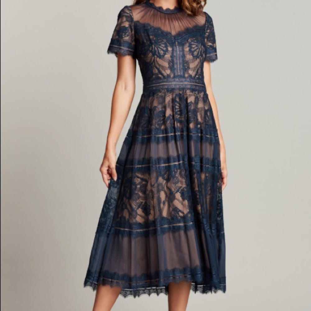 CAMILLA TEA-LENGTH DRESS